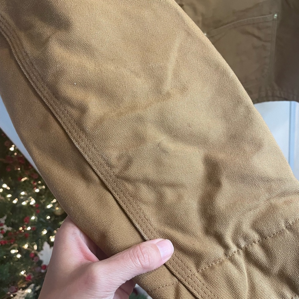 Men’s Carhartt Blanket Lined Tan Barn Jacket - Picture 8 of 9